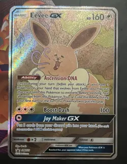 Pokemon Eevee GX SM233 Promo Holo Card Basic 160HP Sun & Moon TCG English 2019 - Image 1