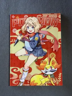 NON TCG Pokemon Eif Elf Origin Collection Hisuian Serena & Fennekin Acrylic Card - Image 1