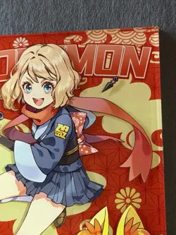NON TCG Pokemon Eif Elf Origin Collection Hisuian Serena & Fennekin Acrylic Card - Image 3