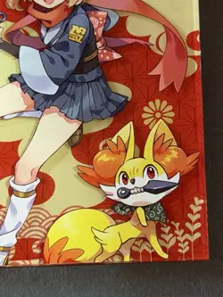 NON TCG Pokemon Eif Elf Origin Collection Hisuian Serena & Fennekin Acrylic Card - Image 4