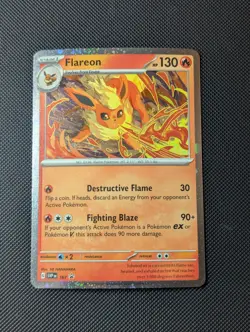 Flareon - 167 (Cosmos Holo) 167 Sv: Scarlet & Violet Promo Cards Holo - Image 1