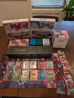 Gundam Card Game Collection (Sealed And Opened Product, Black Box) - Image 1