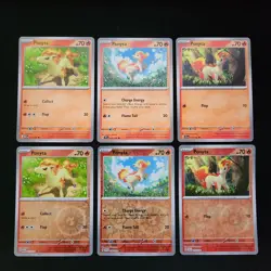Pokemon Ponyta & Rapidash x24 Card Lot Bundle - Image 1