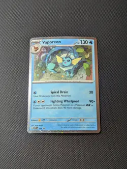 Vaporeon - 168 (Cosmos Holo) 168 Sv: Scarlet & Violet Promo Cards Holo - Image 1