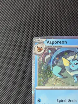 Vaporeon - 168 (Cosmos Holo) 168 Sv: Scarlet & Violet Promo Cards Holo - Image 2