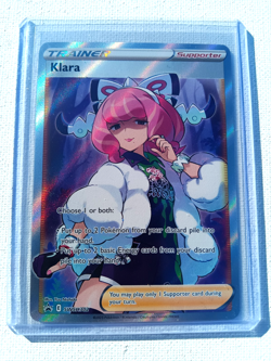Klara SWSH302 (Full Art) SWSH: Sword & Shield Promo Card Holo Near Mint - Image 1