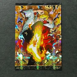 S4679 Sanji SEC 9-SEC2 HOLO Japanese One Piece Wafer Card Secret Rare - Image 1