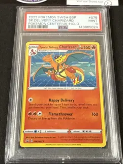 Special Delivery Charizard Promo Holo #75 Pokemon Card SWSH075 - PSA 9 - MINT - Image 2