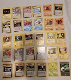 Vintage Pokemon TCG 30 Card Mixed Lot - Image 1