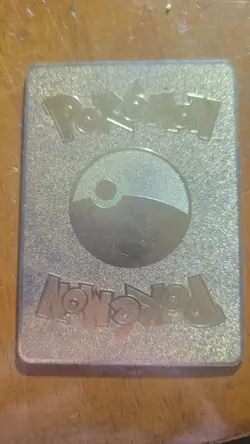 Gold metal Pokemon cards, Shadow Lugia GX, - Image 2