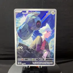 Pokemon TCG Steven’s Beldum SVP EN # 207 Special Illustration Art Sir Card NM - Image 1