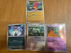 Pokemon TCG reverse masterball pattern cards from Black Bolt and White Flare - Image 1