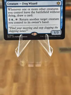 MTG - Bloomburrow - Dour Port-Mage Rare - 047 - Free Shipping! - Image 3