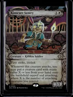 Kinscaer Sentry (Showcase) - 300 - ECL - NM - MTG Magic the Gathering - Image 1