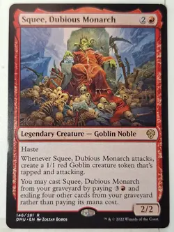 Squee, Dubious Monarch - Dominaria United - Magic the Gathering MTG Nice! - Image 1