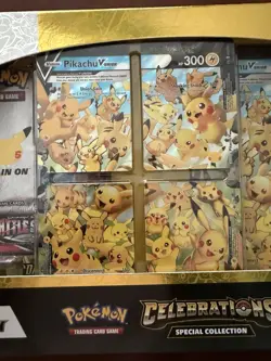 Pokemon Pikachu V-Union Special Collection Celebrations / Factory Sealed - Image 3