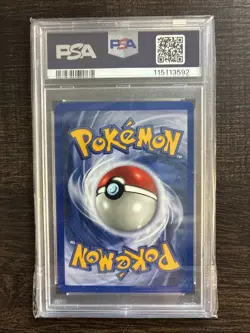 PSA 9 MEWTWO 1999 Pokemon Base Set #10/102 Unlimited Holo Rare - Image 2