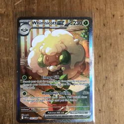 2025 Pokemon SV White Flare EN #165/086 Whimsicott ex Special Illustration Rare - Image 1