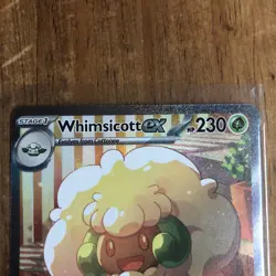 2025 Pokemon SV White Flare EN #165/086 Whimsicott ex Special Illustration Rare - Image 2