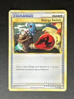 Energy Switch 91/123 Heartgold Soulsilver Pokemon TCG MP - Image 1