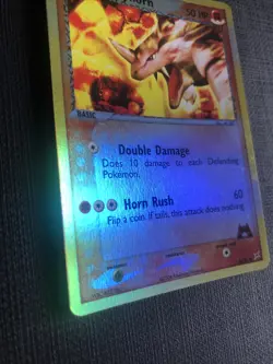 RHYHORN 38/95 REVERSE HOLO EX TEAM MAGMA VS TEAM AQUA SET POKEMON CARD LP/NM - Image 5