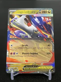 Mega Latias Ex 011 Pokemon TCG Mega Evolution Black Star Promo Holo NM - Image 1