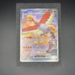 Pokemon TCG Ethan's Ho-Oh EX Sir 230/182 Destined Rivals Mint/Nm English - Image 1