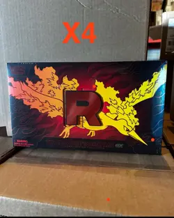 POKEMON TCG TEAM ROCKET'S MOLTRES UPC Ultra Premium Collection CASE USA SELLER! - Image 1