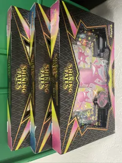 Pokemon Shining Fates Premium Collection Crobat 2 & Dragapult Set Factory Sealed - Image 1