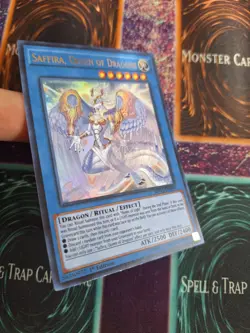 Yu-Gi-Oh! Saffira, Queen of Dragons MP15-EN095 Ultra Rare 1st Edition Near Mint - Image 2
