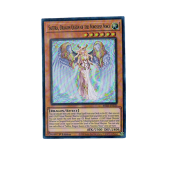 Yugioh Yu-Gi-Oh! Saffira, Dragon Queen of the Voiceless Voice PHNI-EN020 Ultra - Image 1