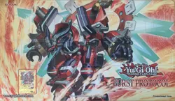 Yugioh - NEW Burst Protocol Premiere Event Playmat Borrelshroud Dragon BPRO - Image 1