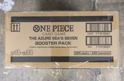 One Piece OP14-EB04 The Azure Sea's Seaven 12 Booster Box / 288 Packs Sealed - Image 1