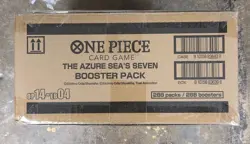One Piece OP14-EB04 The Azure Sea's Seaven 12 Booster Box / 288 Packs Sealed - Image 3