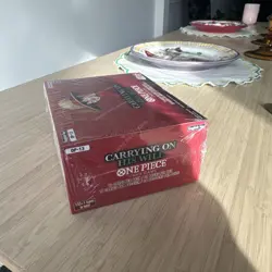 ONE PIECE OP-13 CARRYING ON HIS WILL ENGLISH SEALED BOOSTER BOX See Description - Image 4