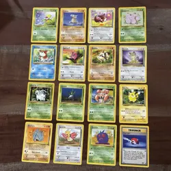 1999 Pokemon JUNGLE Set COMPLETE Unlimited Edition NON HOLO Cards Lot 17-64 LP - Image 5