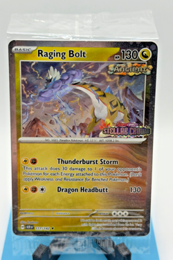 Raging Bolt Stellar Crown Bestbuy Promo Pokemon TCG #111 Card STAMPED SEALED NM - Image 1