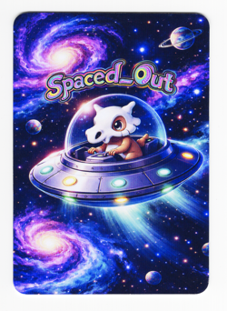 Pokemon Fanart * CUBONE * TEXTURED Card by SPACED_OUT * - Image 2