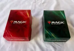 Two Ikoria Commander 2020 Decks - Timeless Wisdom and Enhanced Evolution - MTG - Image 1
