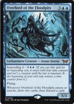 MTG Overlord of the Floodpits (68) | NM | Duskmourn: House of Horror {DSK} - Image 1