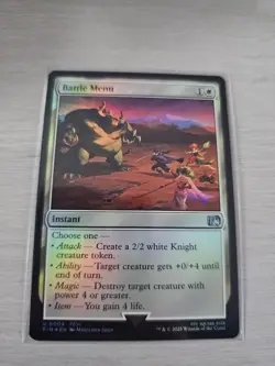 Battle Menu Final Fantasy Foil - Image 1