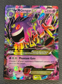 Pokemon M (Mega) Gengar EX - XY Phantom Forces 35/119 Ultra Rare - NM - Image 2