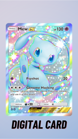 Mew EX Shiny Secluded Springs Pokemon TCG Pocket 2 Star ⭐⭐ (English) - Image 1
