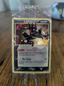 Pokemon TCG Greninja Star Sword & Shield Swsh144 Holo Promo Sealed - Image 1