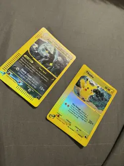 Pokemon Skyridge Reverse Holo Umbreon & Pikachu 32/144 / 84/144 - Image 1