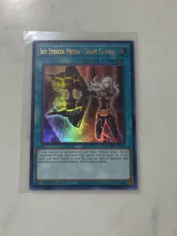 Yugioh Sky Striker Mecha - Shark Cannon Ultra Rare NM 1st Ed MAMA Ships Same Day - Image 1
