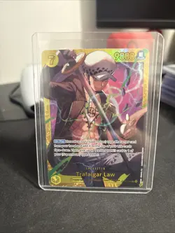 Trafalgar Law SEC OP10-119 One Piece TCG English Royal Blood NM Condition - Image 1