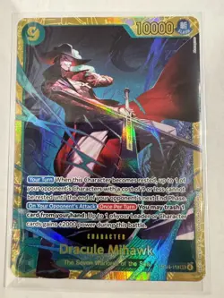 ONE PIECE OP14-119 Dracule Mihawk (SEC) The Azure Sea's Seven (OP14) NM - Image 1