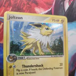 Pokemon Card TCG Pop Series 3 Jolteon Holo 2006 Promo Rare 3 /17 Vintage - Image 2