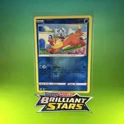 Buizel 038/172 Reverse Holo Brilliant Stars Pokemon TCG Card Mint/NM Pack Fresh - Image 1